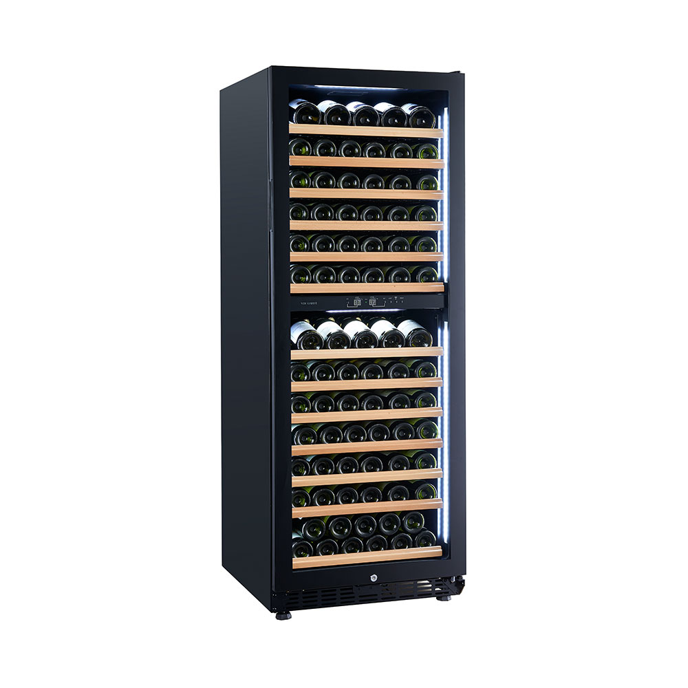 The Vin Garde Beaune Wine cooler is a dual temperature model