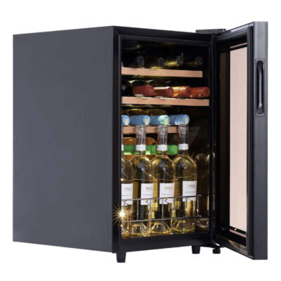 Dunavox HOME-20 - Single Zone 20 Bottle - Freestanding Wine Cooler - DXFH-20.62